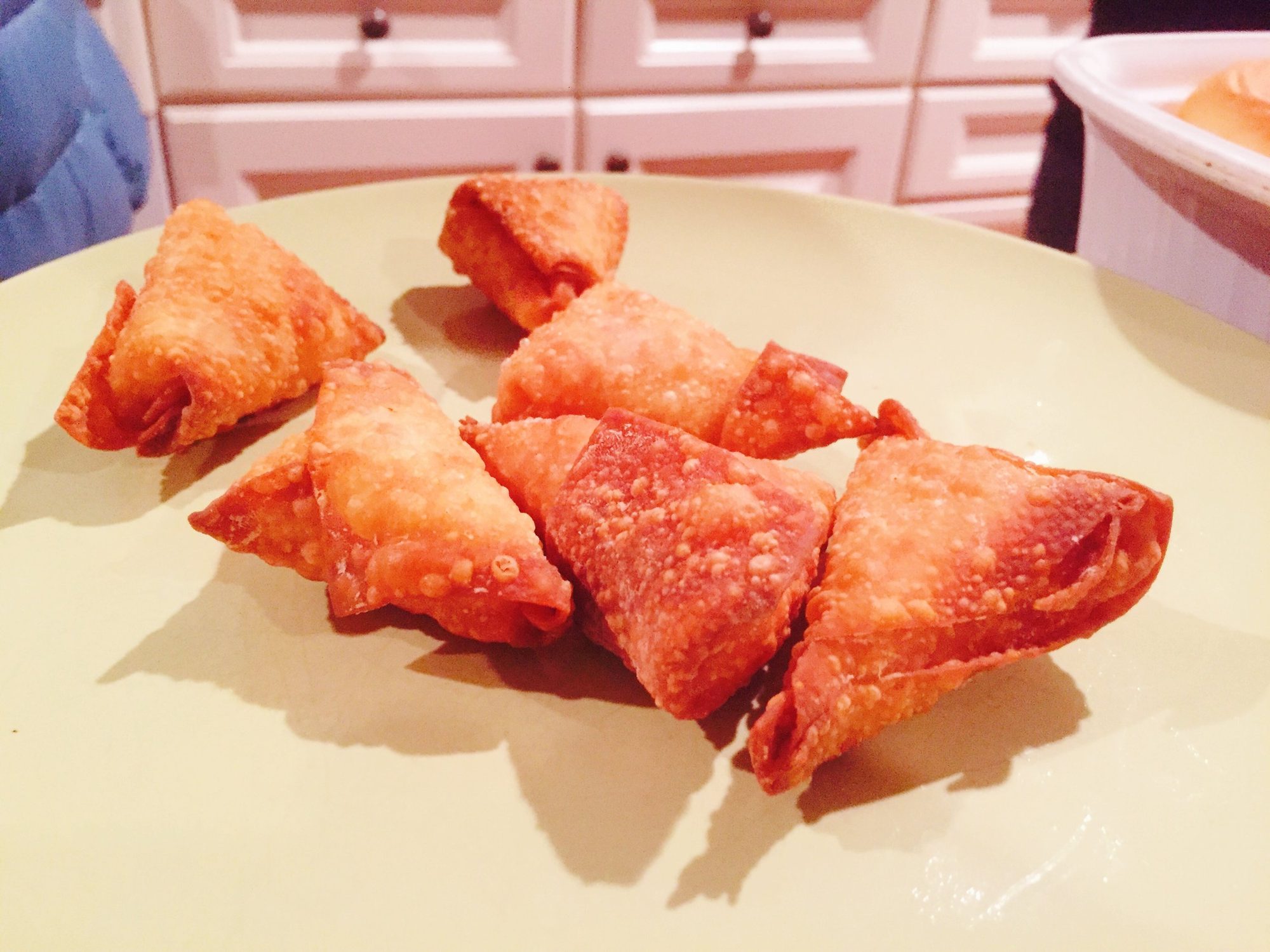 Manchego Prosciutto WonTons
