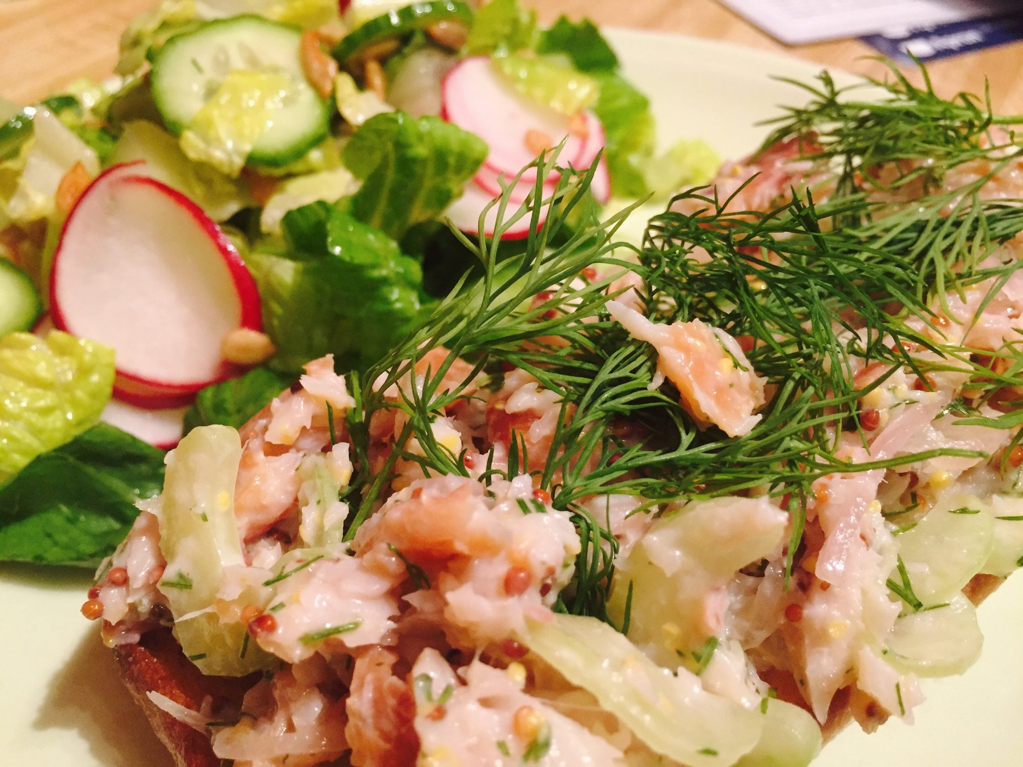 Smoked Trout Tartines