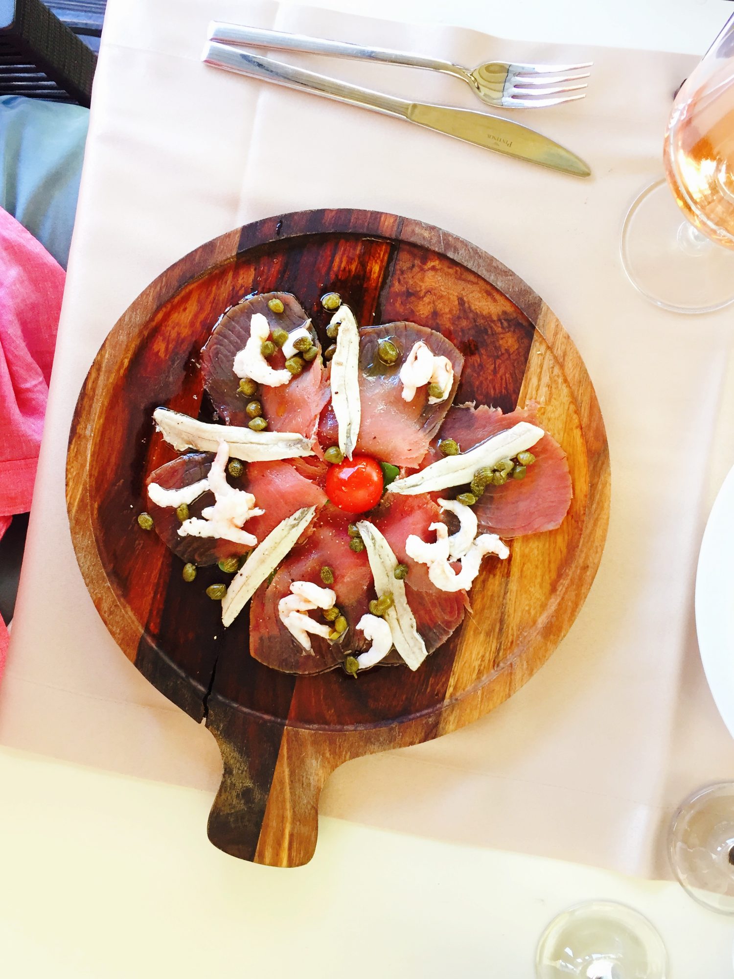 Tuna Carpaccio