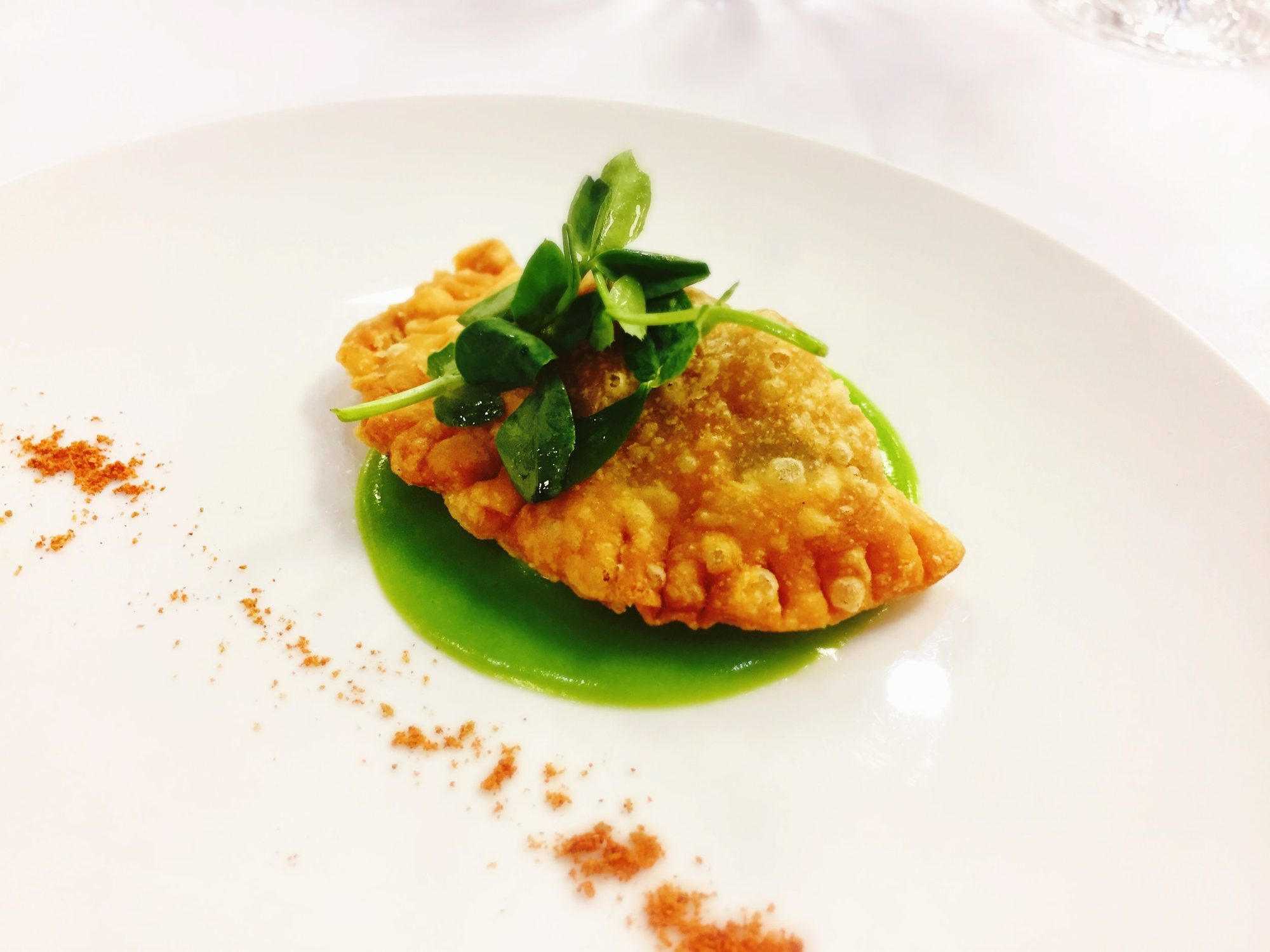 Indian-spiced Pierogie