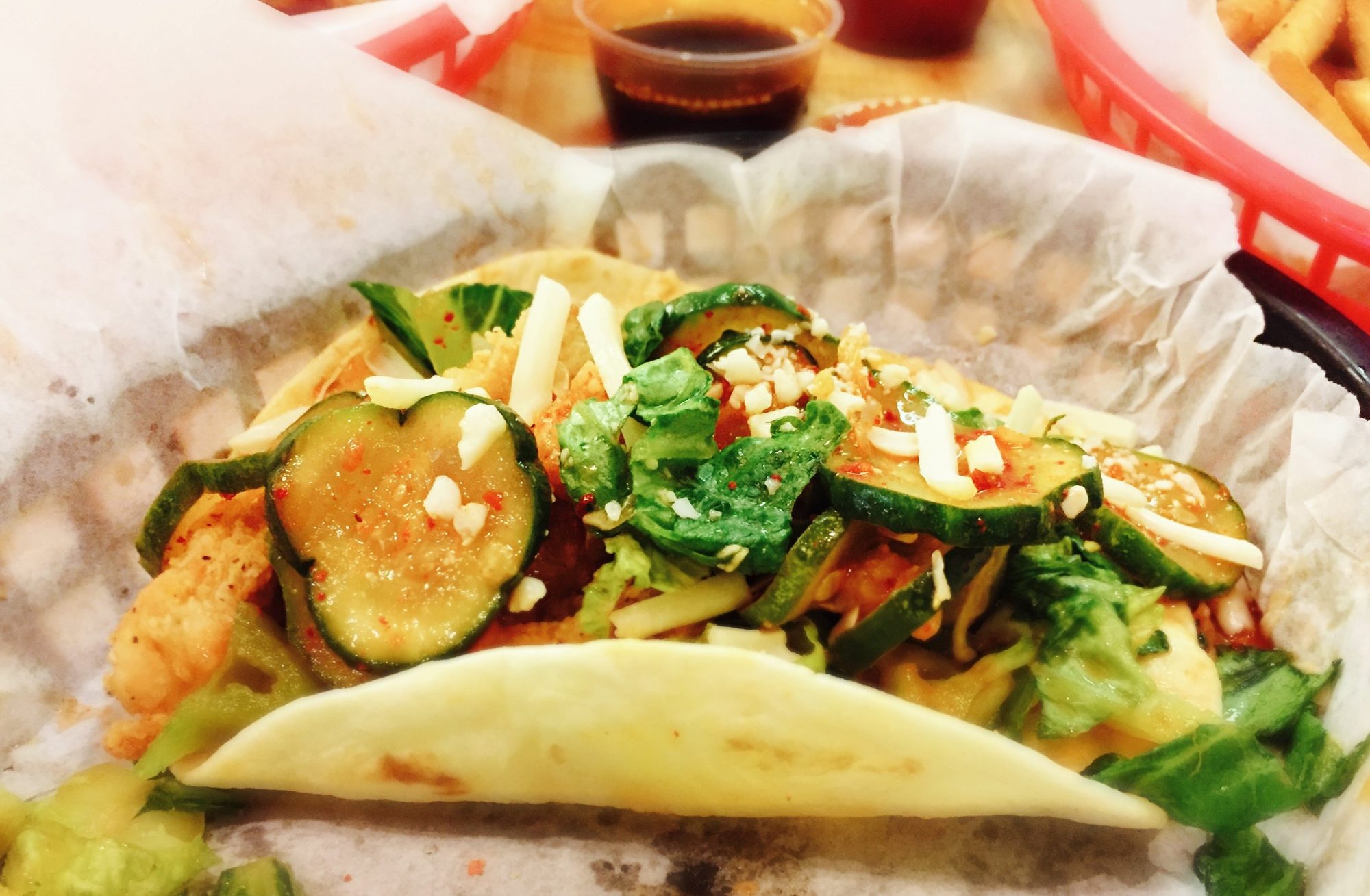Sweet Chili Chicken Taco