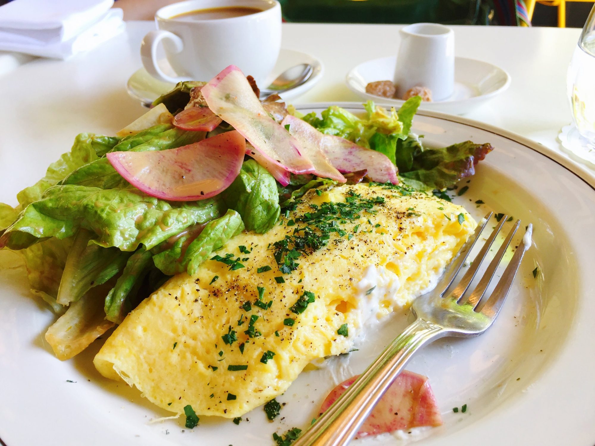 Goat Cheese Omelette