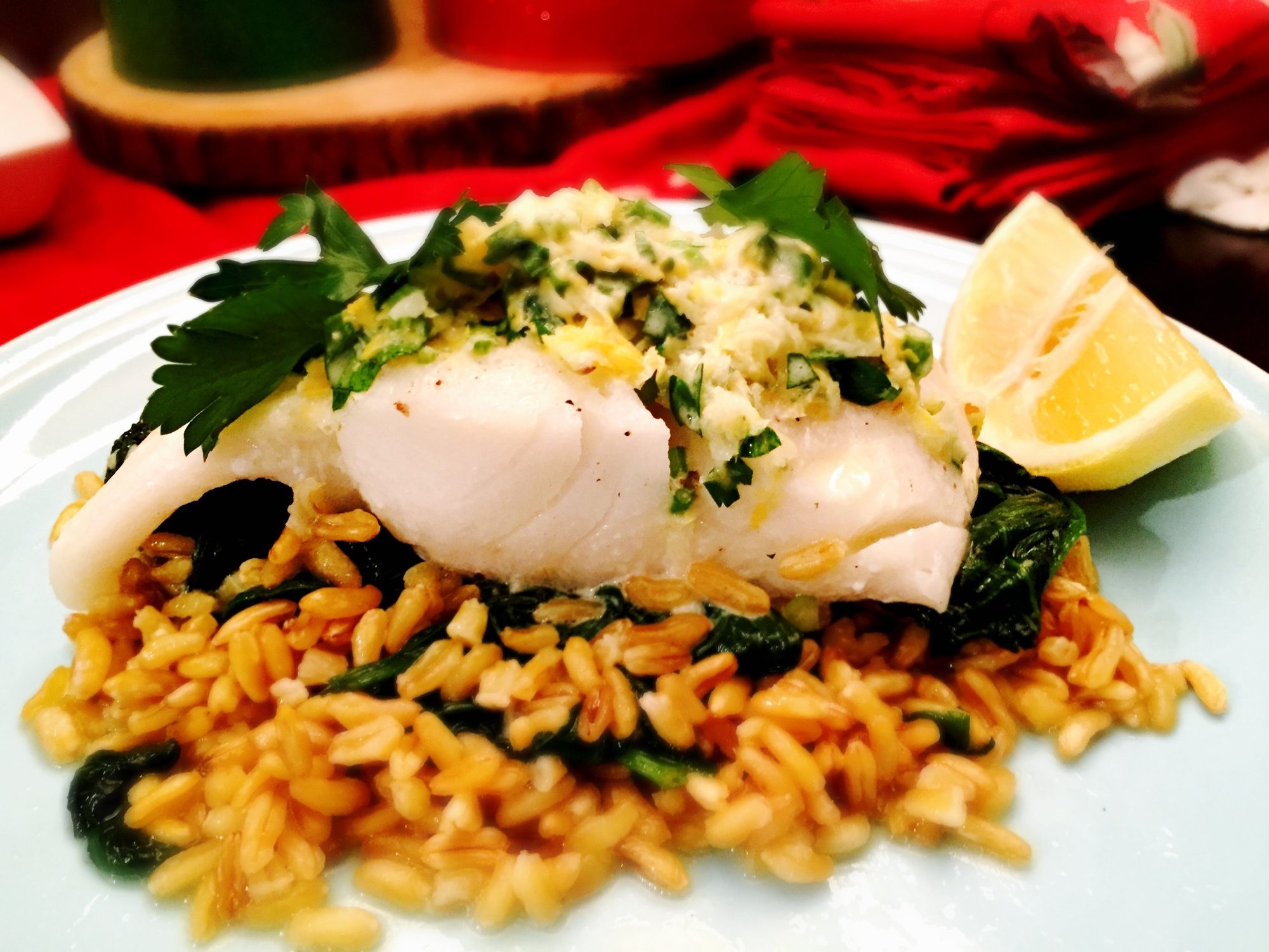 Cod en Papillote