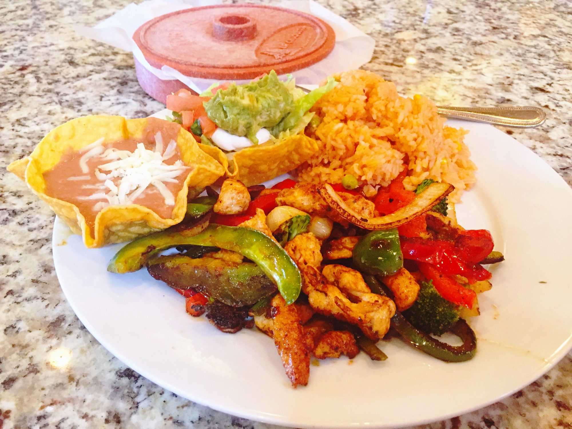 Grilled Chicken Fajitas