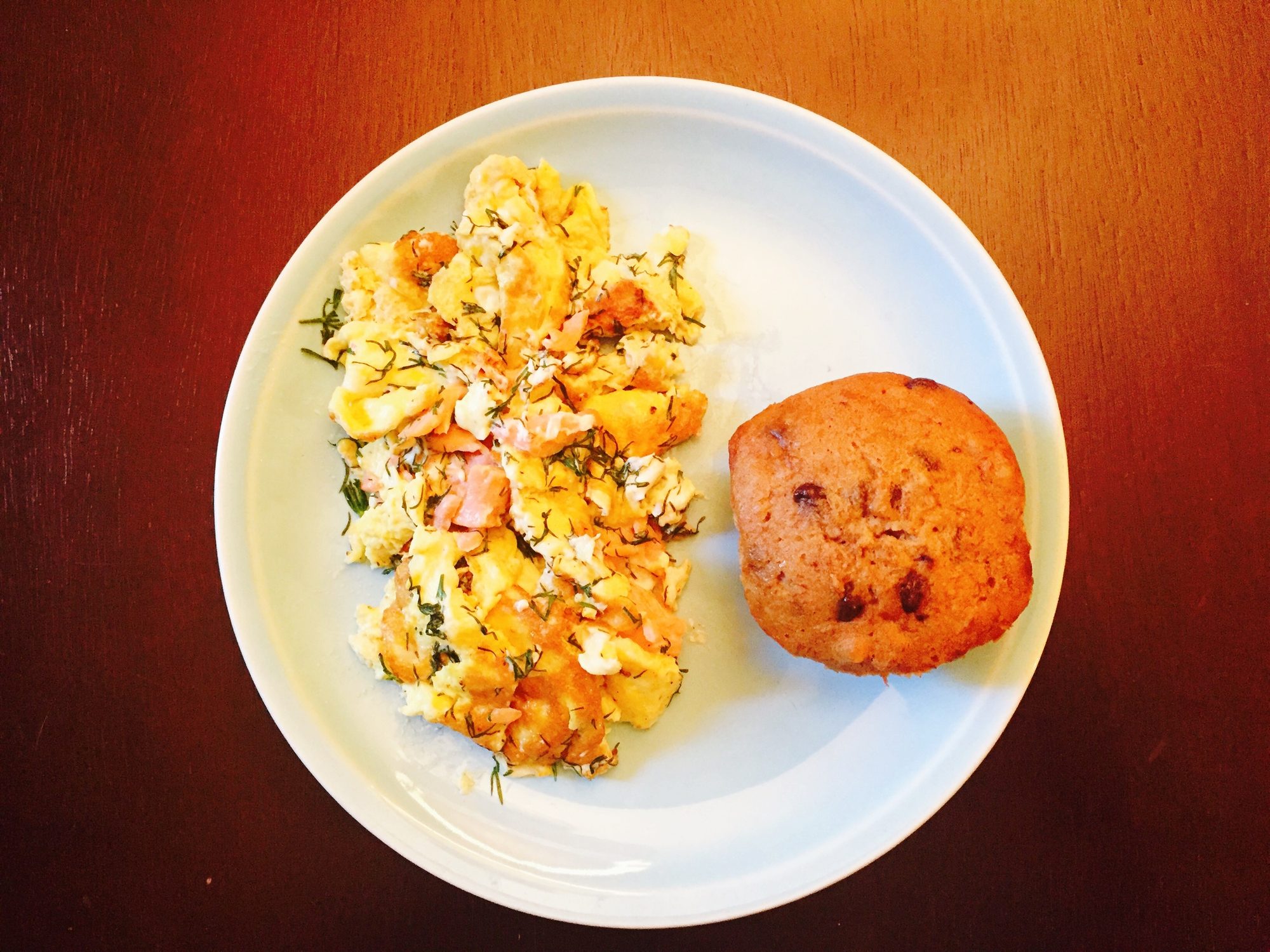 Salmon Scramble
